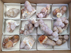 Natural Spirit Amethyst and Spirit Ametrine Clusters x 12 From Boekenhouthoek, South Africa - Toprock Gemstones and Minerals 