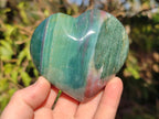 Polished Ocean Jasper Hearts x 6 From Northwest Coast, Madagascar - Toprock Gemstones and Minerals 