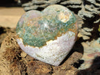 Polished Ocean Jasper Hearts x 6 From Northwest Coast, Madagascar - Toprock Gemstones and Minerals 