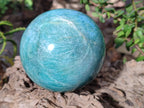 Polished Large Amazonite Sphere x 1 From Madagascar - Toprock Gemstones and Minerals 