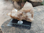 Natural White Phantom Smokey Luena Quartz Clusters x 2 From Luena, Congo - Toprock Gemstones and Minerals 