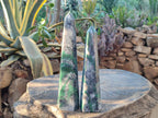 Polished Buddstone Display Towers x 2 From Swaziland - Toprock Gemstones and Minerals 