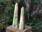 Polished Buddstone Display Towers x 2 From Swaziland - Toprock Gemstones and Minerals 