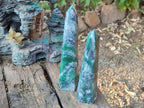 Polished Buddstone Display Towers x 2 From Swaziland - Toprock Gemstones and Minerals 