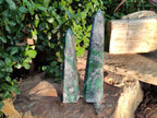 Polished Buddstone Display Towers x 2 From Swaziland - Toprock Gemstones and Minerals 