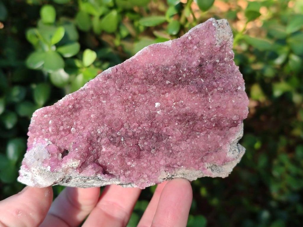 Natural Cabinet Sized Spherocobaltite Specimens x 2 From Musonoi Mine, Congo - Toprock Gemstones and Minerals 