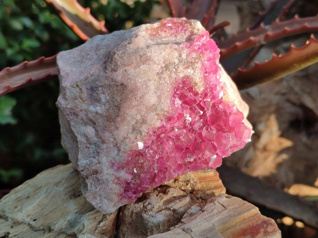 Natural Cabinet Sized Spherocobaltite Specimens x 2 From Musonoi Mine, Congo - Toprock Gemstones and Minerals 