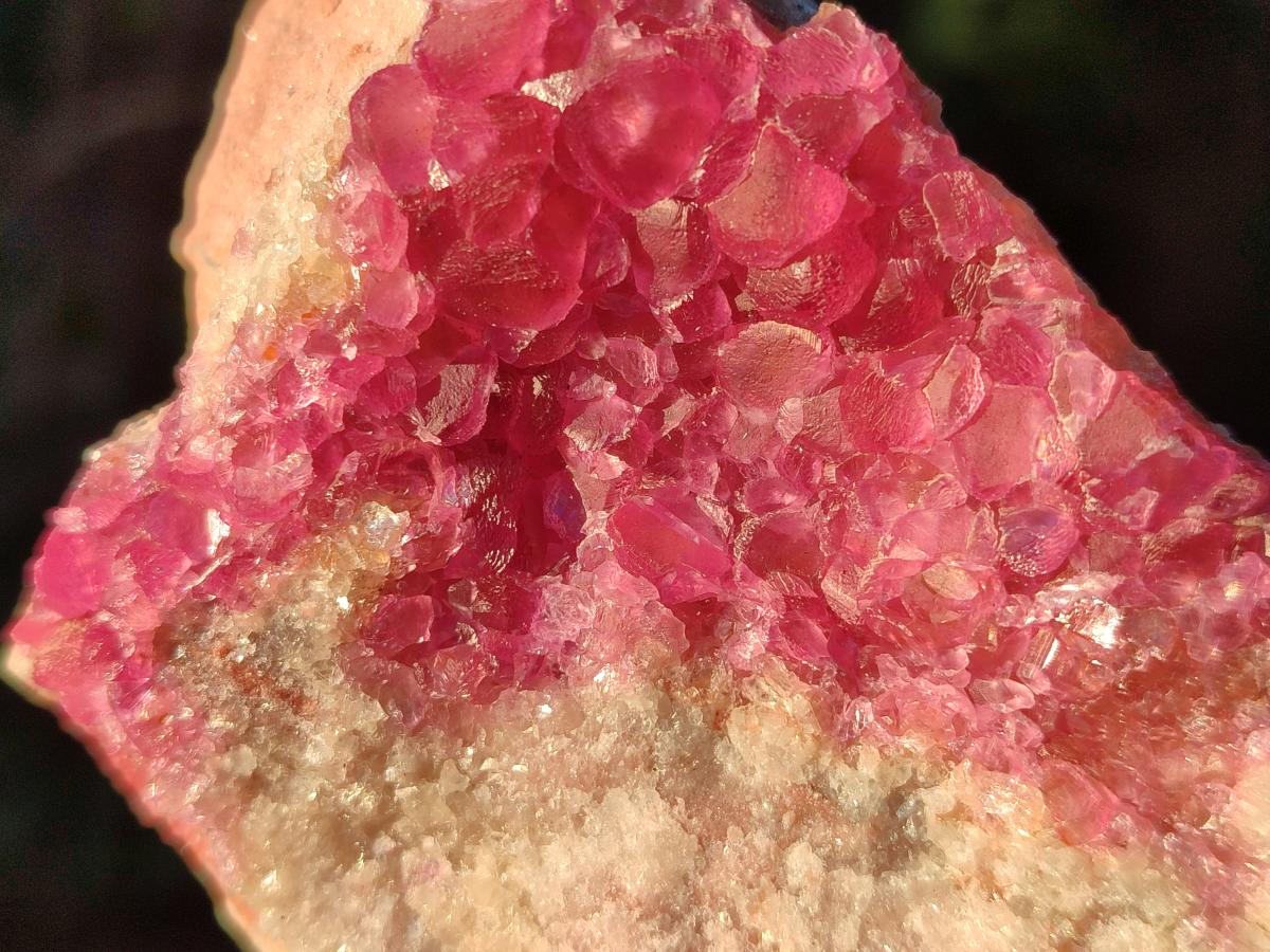 Natural Cabinet Sized Spherocobaltite Specimens x 2 From Musonoi Mine, Congo - Toprock Gemstones and Minerals 