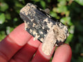Natural Schorl Black Tourmaline with Orthoclase x 27 From Erongo, Namibia - Toprock Gemstones and Minerals 