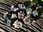 Natural Schorl Black Tourmaline with Orthoclase x 27 From Erongo, Namibia - Toprock Gemstones and Minerals 