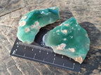 Polished On One Side Mtorolite Chrysoprase Slices x 35 From Mutorashanga, Zimbabwe - Toprock Gemstones and Minerals 