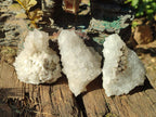 Natural Drusy Snow Finger Crystal Clusters x 6 From Albert's Mountain, Lesotho - Toprock Gemstones and Minerals 