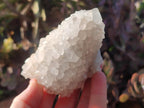 Natural Drusy Snow Finger Crystal Clusters x 6 From Albert's Mountain, Lesotho - Toprock Gemstones and Minerals 