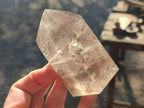 Polished Smokey Quartz Display Crystals x 3 From Madagascar - Toprock Gemstones and Minerals 