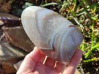 Polished Exquisite Banded Agate Display Crystals x 2 From Madagascar - Toprock Gemstones and Minerals 