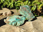Natural Cobbed Shattuckite Specimens x 24 From Kaokoveld, Namibia - Toprock Gemstones and Minerals 