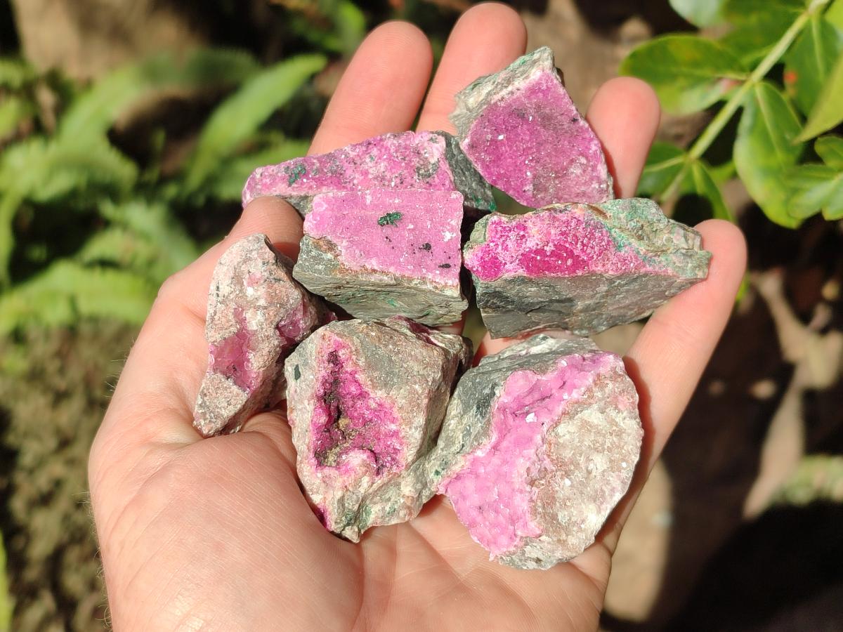 Natural Salrose Cobaltoan Dolomite Specimens x 35 From Kakanda, Congo - Toprock Gemstones and Minerals 