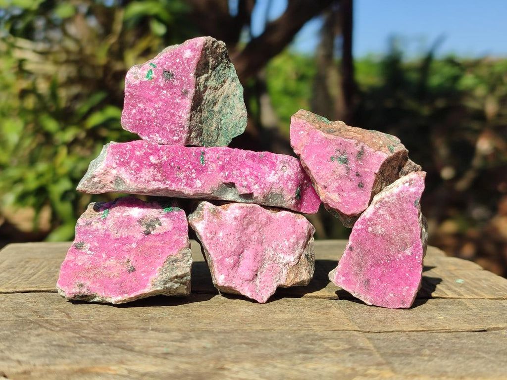 Natural Salrose Cobaltoan Dolomite Specimens x 35 From Kakanda, Congo - Toprock Gemstones and Minerals 
