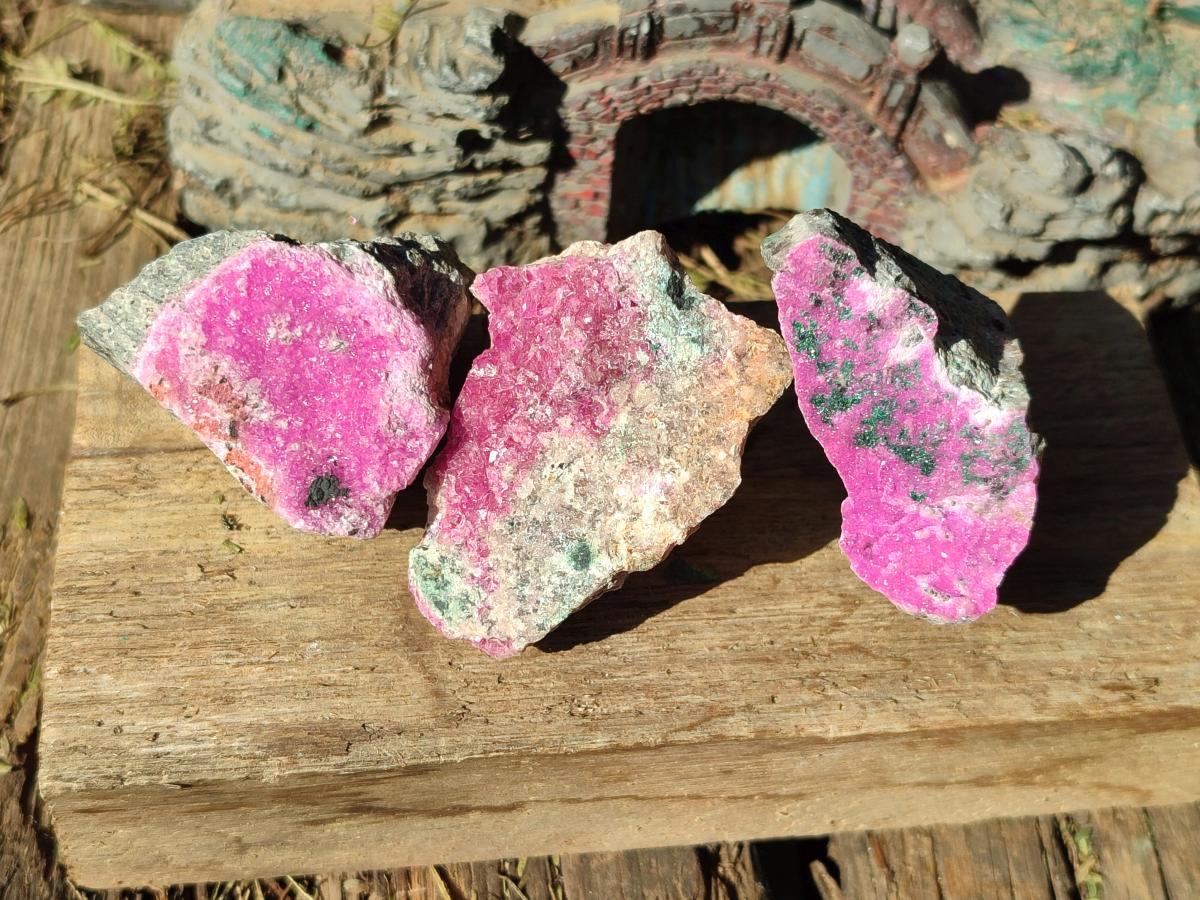 Natural Salrose Cobaltoan Dolomite Specimens x 35 From Kakanda, Congo - Toprock Gemstones and Minerals 