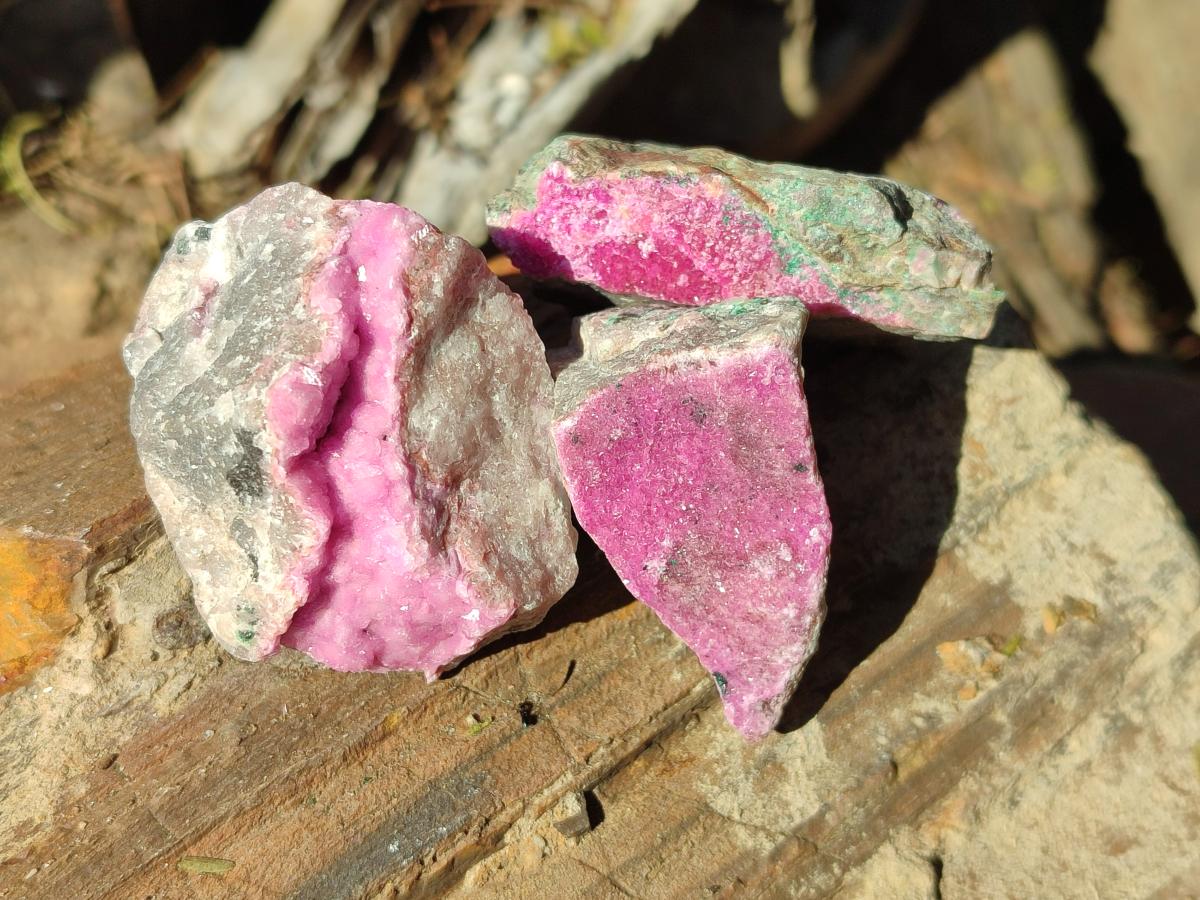 Natural Salrose Cobaltoan Dolomite Specimens x 35 From Kakanda, Congo - Toprock Gemstones and Minerals 