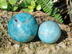 Polished Amazonite Spheres x 6 From Madagascar - Toprock Gemstones and Minerals 