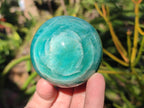 Polished Amazonite Spheres x 6 From Madagascar - Toprock Gemstones and Minerals 