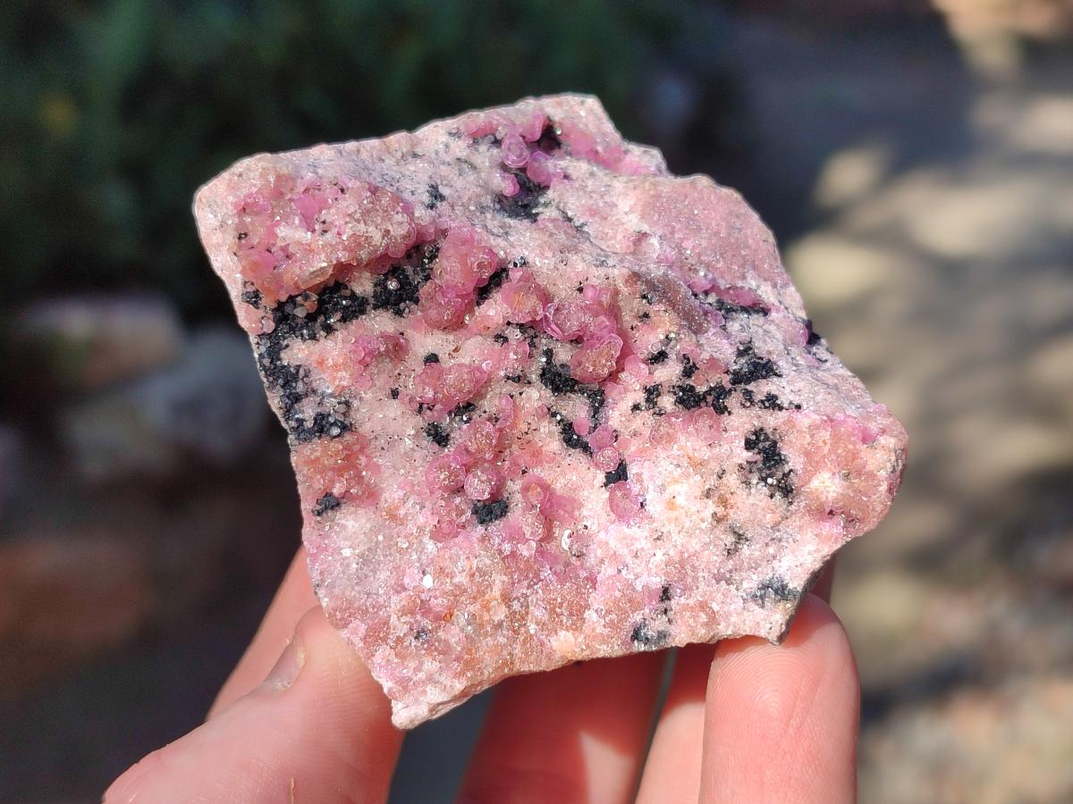 Natural Spherocobaltite Specimens x 12 From Musonoi Mine, Congo - Toprock Gemstones and Minerals 