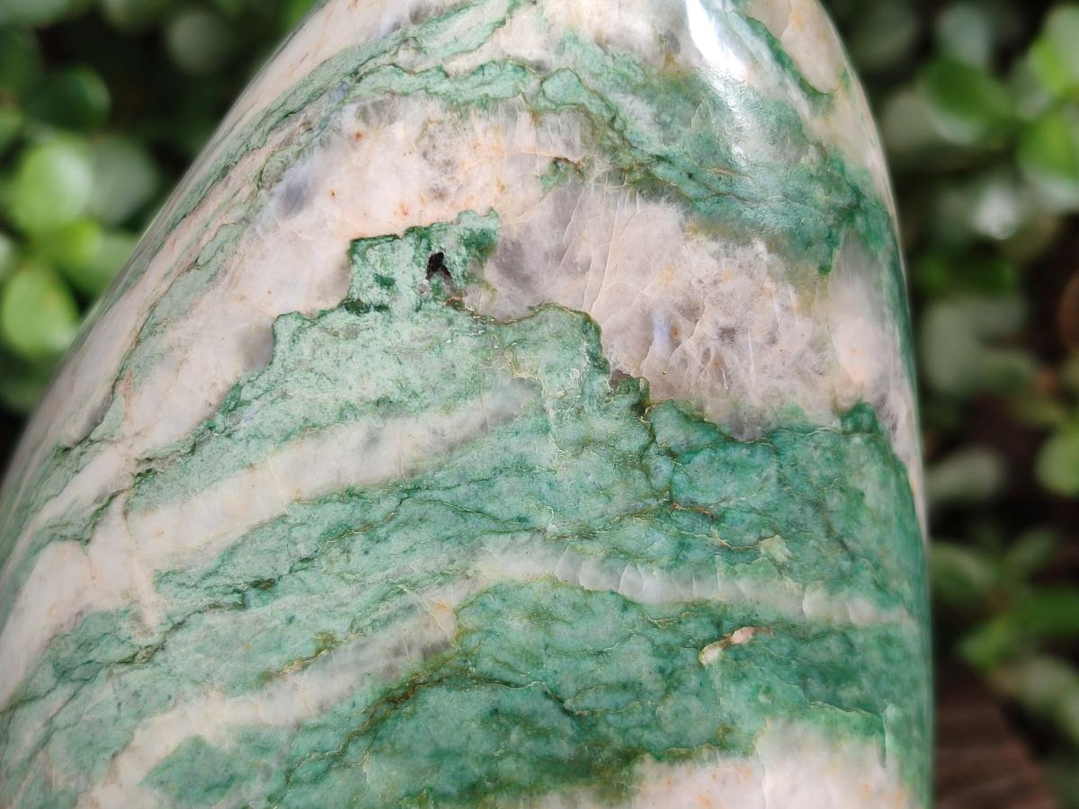 Polished XL Buddstone Standing Display Piece x 1 From Swaziland - Toprock Gemstones and Minerals 