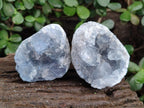 Natural Blue Celestite Specimens x 16 From Sakoany, Madagascar - Toprock Gemstones and Minerals 