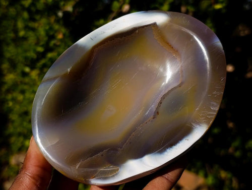Polished Banded Agate Bowls x 3 From Madagascar - Toprock Gemstones and Minerals 