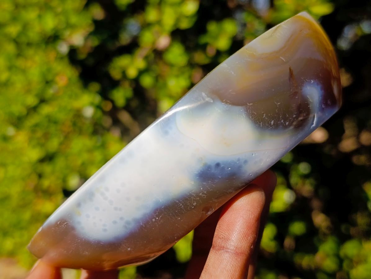 Polished Banded Agate Bowls x 3 From Madagascar - Toprock Gemstones and Minerals 