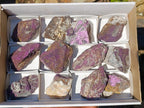 Natural Metallic Cobbed Purpurite Specimens x 12 From Erongo, Namibia - Toprock Gemstones and Minerals 