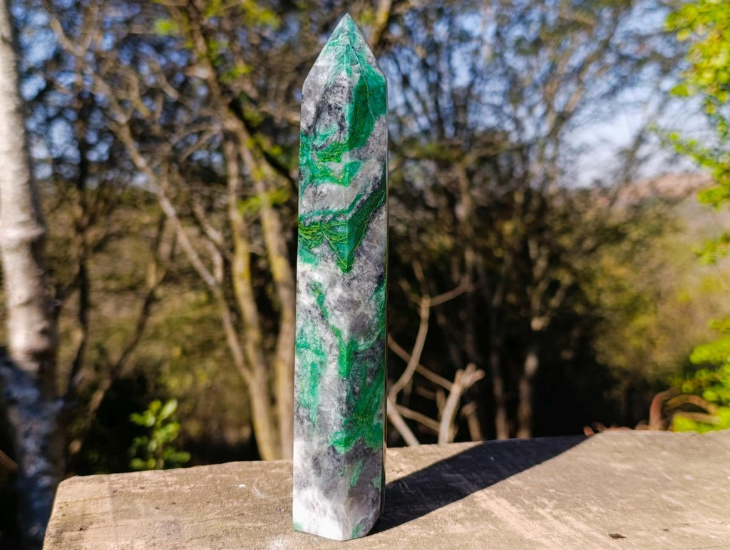 Polished Buddstone Display Towers x 2 From Swaziland - Toprock Gemstones and Minerals 