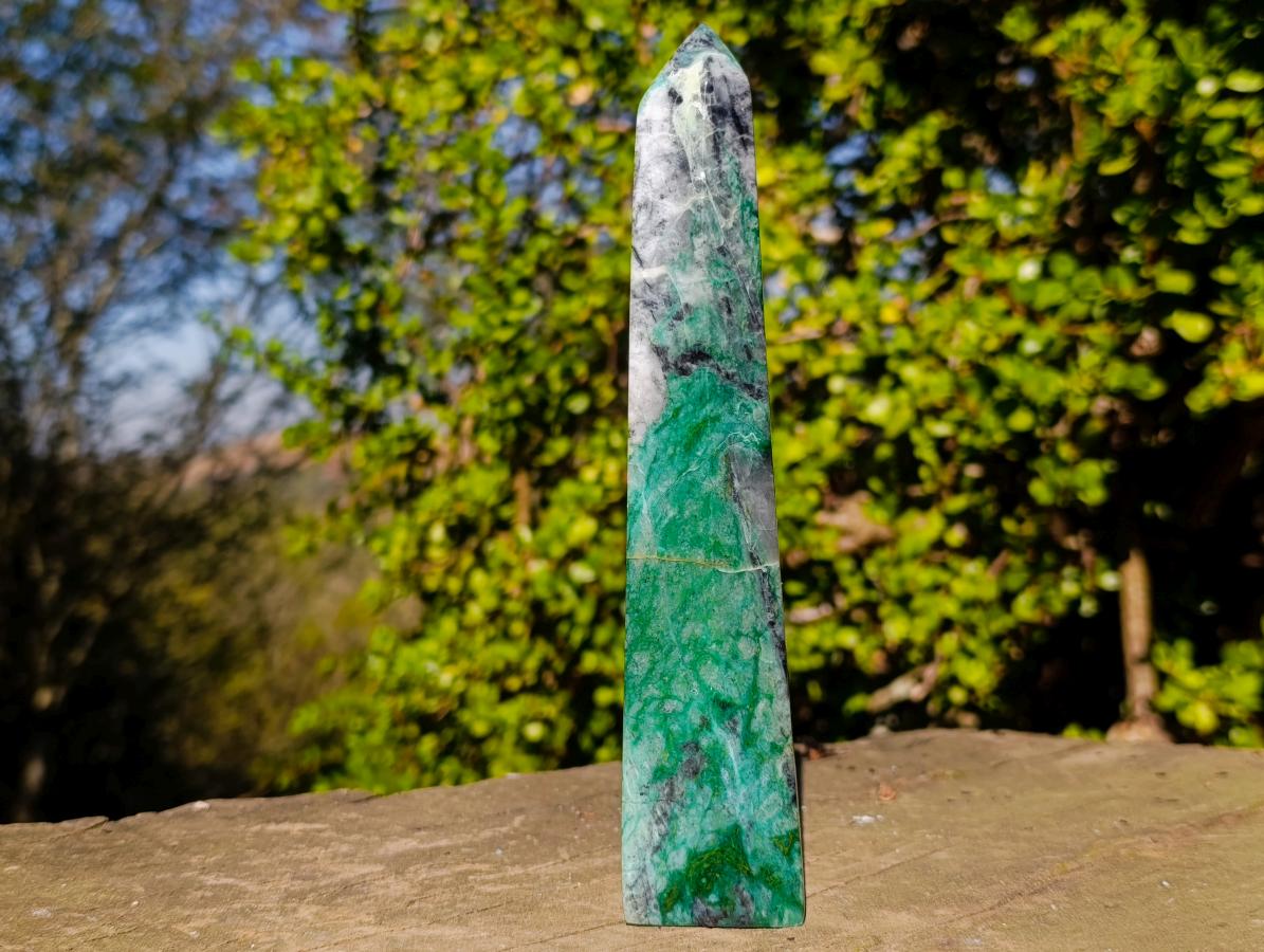 Polished Buddstone Display Towers x 2 From Swaziland - Toprock Gemstones and Minerals 