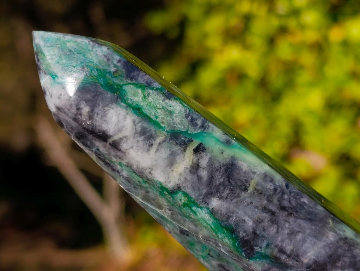 Polished Buddstone Display Towers x 2 From Swaziland - Toprock Gemstones and Minerals 