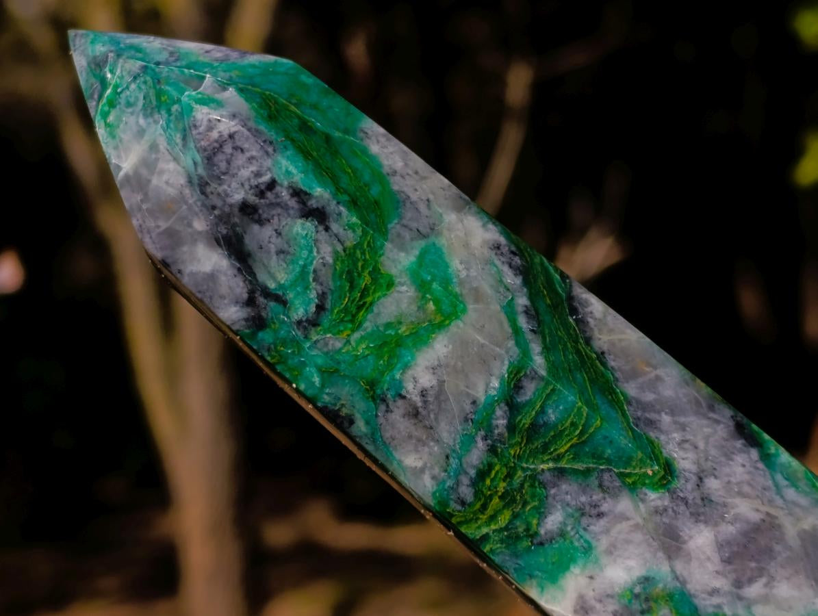Polished Buddstone Display Towers x 2 From Swaziland - Toprock Gemstones and Minerals 