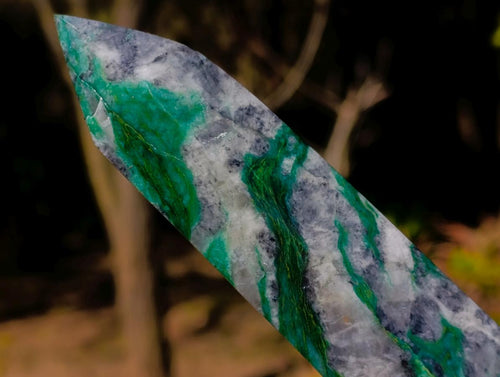 Polished Buddstone Display Towers x 2 From Swaziland - Toprock Gemstones and Minerals 