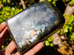 Polished Labradorite Standing Display Pieces x 3 From Madagascar - Toprock Gemstones and Minerals 