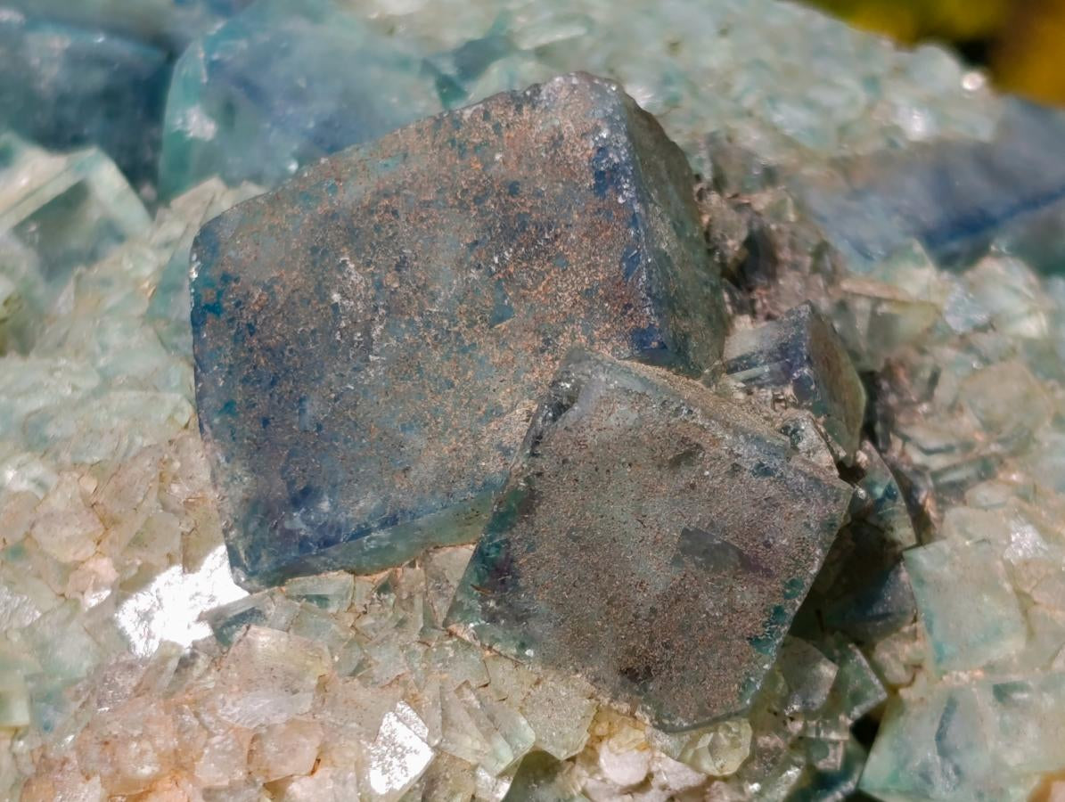 Natural Large Green Cubic Fluorite Specimen x 1 From Mandrosonoro, Madagascar - Toprock Gemstones and Minerals 