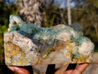 Natural Large Green Cubic Fluorite Specimen x 1 From Mandrosonoro, Madagascar - Toprock Gemstones and Minerals 