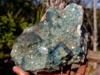 Natural Large Green Cubic Fluorite Specimen x 1 From Mandrosonoro, Madagascar - Toprock Gemstones and Minerals 