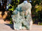 Natural Large Green Cubic Fluorite Specimen x 1 From Mandrosonoro, Madagascar - Toprock Gemstones and Minerals 