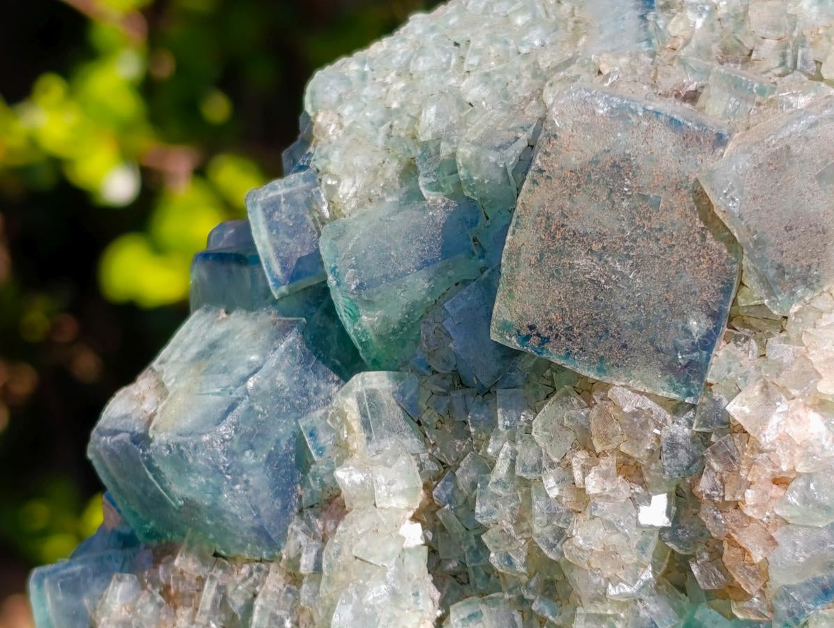 Natural Large Green Cubic Fluorite Specimen x 1 From Mandrosonoro, Madagascar - Toprock Gemstones and Minerals 