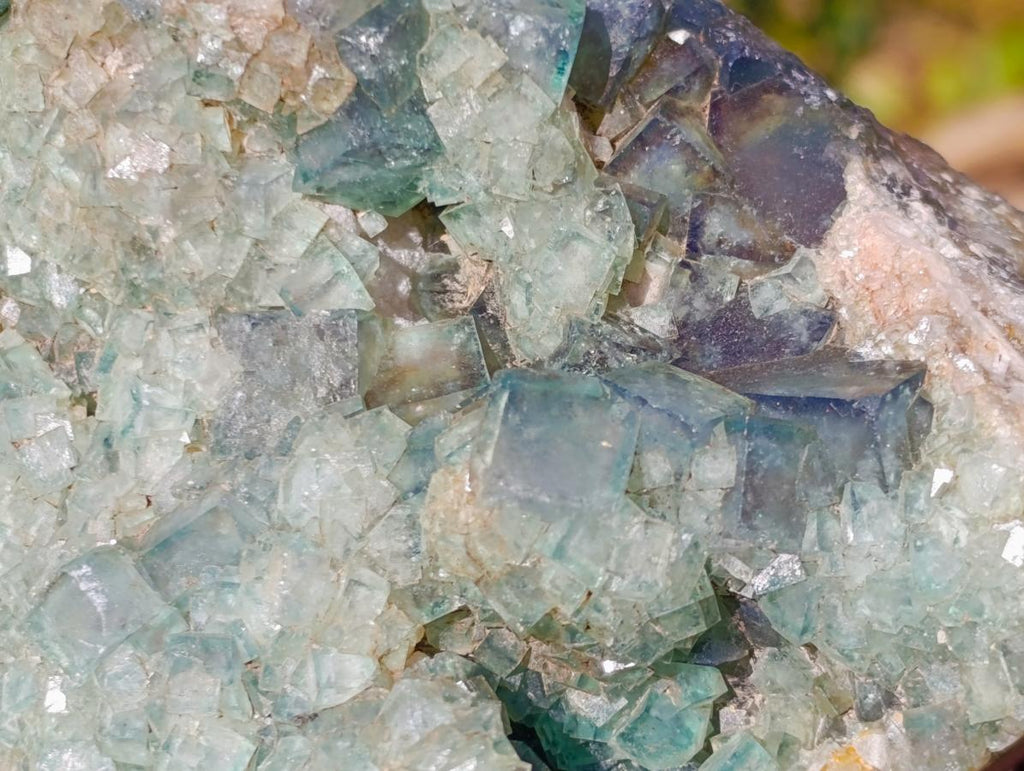 Natural Large Green Cubic Fluorite Specimen x 1 From Mandrosonoro, Madagascar - Toprock Gemstones and Minerals 
