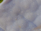 Natural Blue Lace Agate Crystalline Plate Specimens x 2 From Namibia - Toprock Gemstones and Minerals 