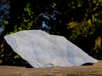 Natural Blue Lace Agate Crystalline Plate Specimens x 2 From Namibia - Toprock Gemstones and Minerals 
