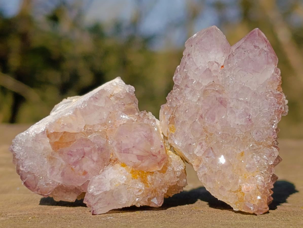 Natural Spirit Amethyst Crystals x 20 From Boekenhouthoek, South Africa - Toprock Gemstones and Minerals 