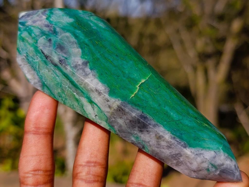 Polished Buddstone Double Terminated Crystals x 6 From Swaziland - Toprock Gemstones and Minerals 