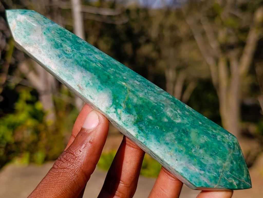 Polished Buddstone Double Terminated Crystals x 6 From Swaziland - Toprock Gemstones and Minerals 