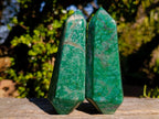 Polished Buddstone Double Terminated Crystals x 6 From Swaziland - Toprock Gemstones and Minerals 